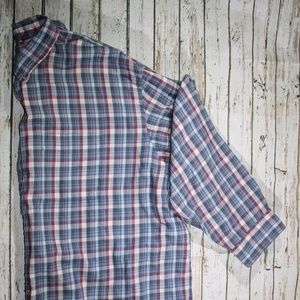 Plaid Arrow Button Down Shirt